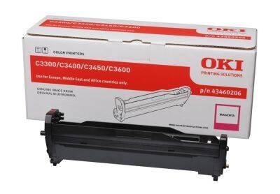 Oki C3300-43460206 Original Magenta Drum Unit - 1