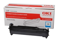 Oki C3300-43460207 Original Cyan Drum Unit - OKI