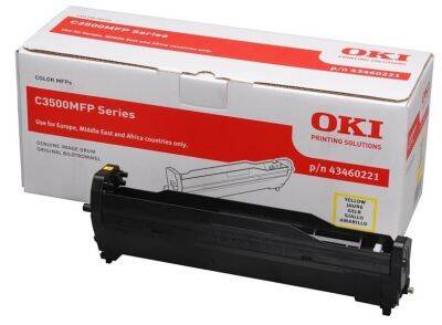 Oki C3520-43460221 Original Yellow Drum Unit - 1