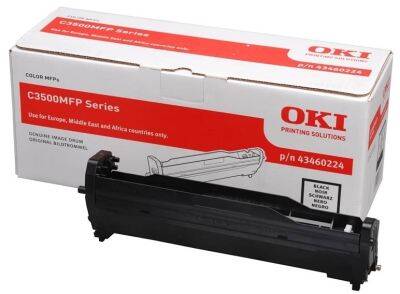Oki C3520-43460224 Original Black Drum Unit - 1