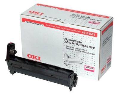Oki C5250-42126671 Orjinal Kırmızı Drum Ünitesi - 1