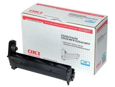Oki C5250-42126672 Original Cyan Drum Unit - 1