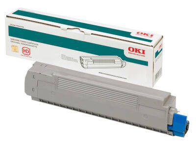 Oki C5250-42127492 Yellow Original Toner High-Power - 1