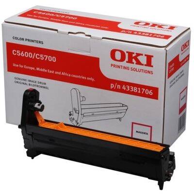 Oki C5600-43381706 Original Magenta Drum Unit - 1