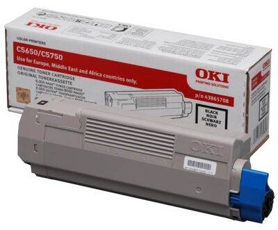 Oki C5650-43865740 Black Original Toner - 1