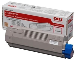 Oki C5650-43872322 Kırmızı Orjinal Toner - 1