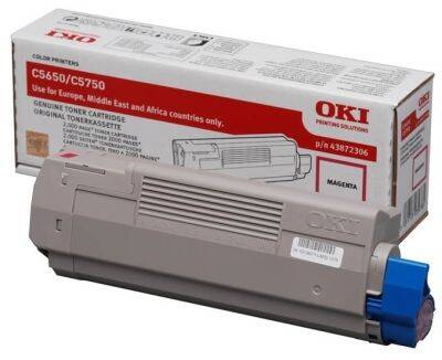 Oki C5650-43872322 Magenta Original Toner - 1