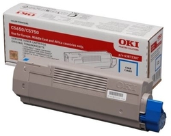 OKI - Oki C5650-43872323 Mavi Orjinal Toner