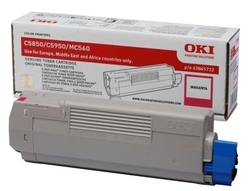 OKI - Oki C5850-43865742 Kırmızı Orjinal Toner