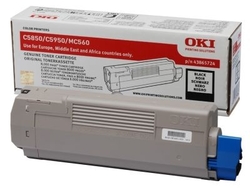 OKI - Oki C5850-43865744 Siyah Orjinal Toner