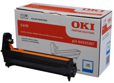 Oki C610-44315107 Original Cyan Drum Unit - 1
