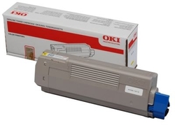 OKI - Oki C610-44315321 Sarı Orjinal Toner