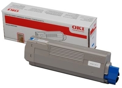 OKI - Oki C610-44315323 Mavi Orjinal Toner