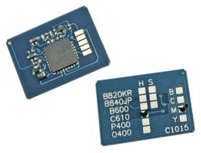 Oki C610-44315323 Mavi Toner Chip
