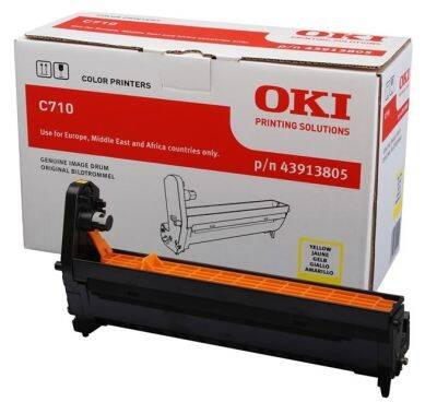 Oki C710-43913805 Original Yellow Drum Unit - 1