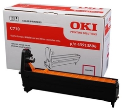 OKI - Oki C710-43913806 Orjinal Kırmızı Drum Ünitesi