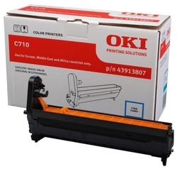 Oki C710-43913807 Original Cyan Drum Unit - OKI