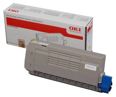 Oki C710-44318621 Yellow Original Toner - 1