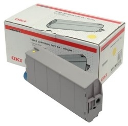 OKI - Oki C7100-41963083 Sarı Orjinal Toner