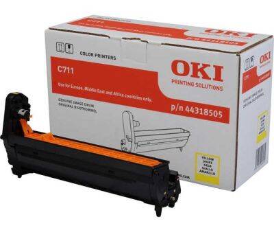 Oki C711-44318505 Original Yellow Drum Unit - 1