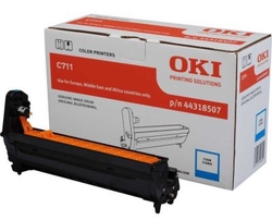 Oki C711-44318507 Original Cyan Drum Unit - OKI