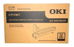 Oki C711WT-44318529 White Original Drum Unit - OKI
