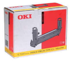 Oki C7200-41304109 Original Yellow Drum Unit - OKI