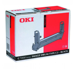 Oki C7200-41304112 Original Black Drum Unit - OKI