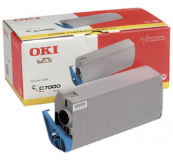 OKI - Oki C7200-41304287 Mavi Orjinal Toner