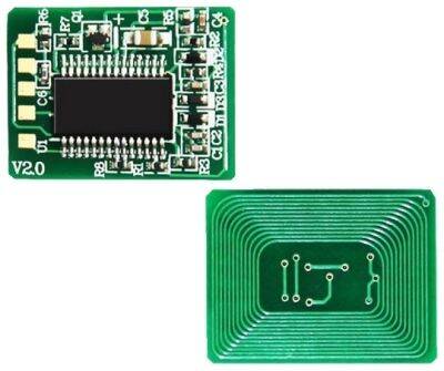 Oki C801-44643005 Sarı Toner Chip