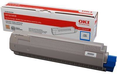 Oki C810-44059119 Cyan Original Toner - 1