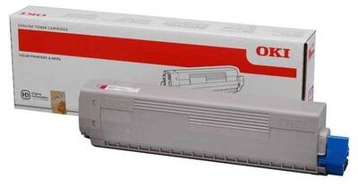 Oki C831-44844506 Kırmızı Orjinal Toner