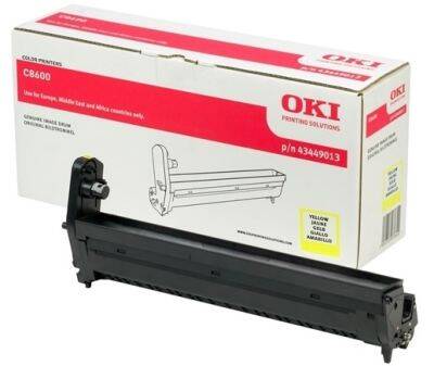 Oki C8600-43449013 Original Yellow Drum Unit - 1