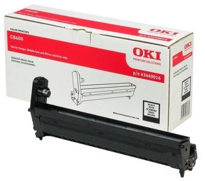 Oki C8600-43449016 Original Black Drum Unit - 1