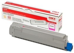 Oki C8600-43487722 Magenta Original Toner - OKI