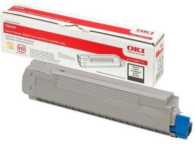 Oki C8600-43487724 Black Original Toner - 1