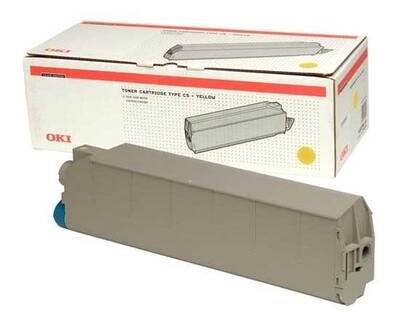 Oki C9300-41963675 Sarı Orjinal Toner