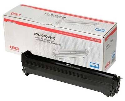 Oki C9600-42918107 Original Cyan Drum Unit - 1
