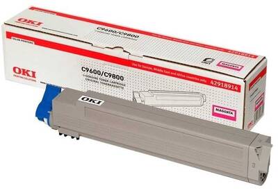 Oki C9600-42918962 Kırmızı Orjinal Toner