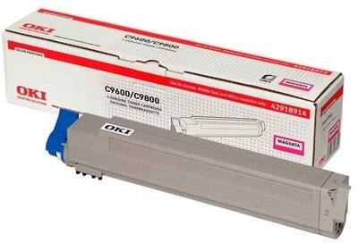 Oki C9600-42918962 Magenta Original Toner - 1