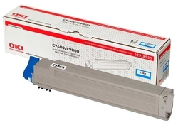 Oki C9600-42918963 Cyan Original Toner - OKI