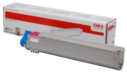 OKI - Oki C9655-43837134 Kırmızı Orjinal Toner