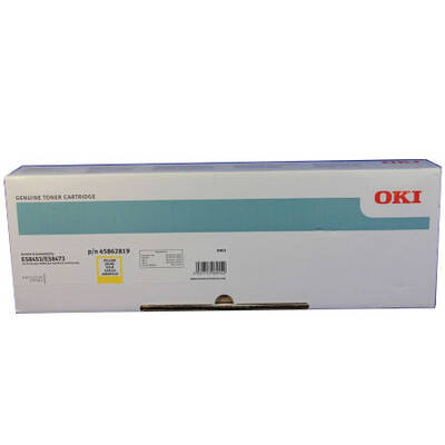 Oki ES8453-45862819 Sarı Orjinal Toner