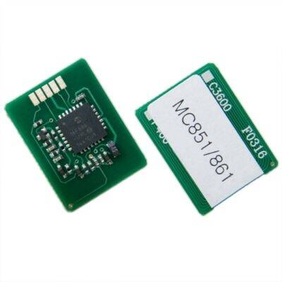 Oki MC851-44059171 Mavi Toner Chip