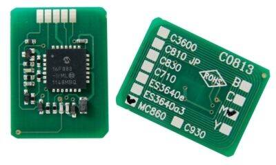 Oki MC860-44059225 Sarı Toner Chip