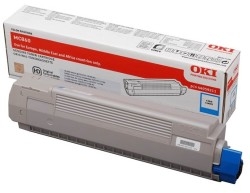 OKI - Oki MC860-44059227 Mavi Orjinal Toner
