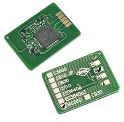 OKI - Oki MC860-44059227 Mavi Toner Chip