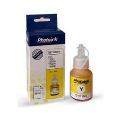 BROTHER - Photoink Brother T300/500 Serisi Universal Sarı Mürekkep 40 ML