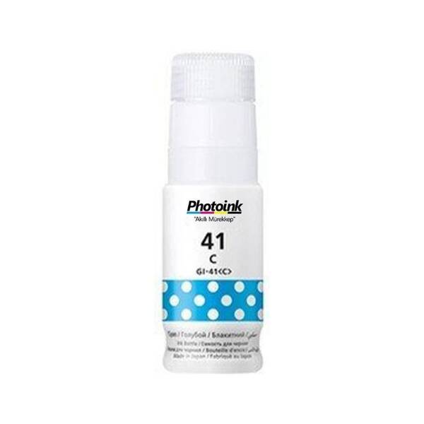 Photoink Canon GI-41 Cyan Mürekkep 70 ML - 1
