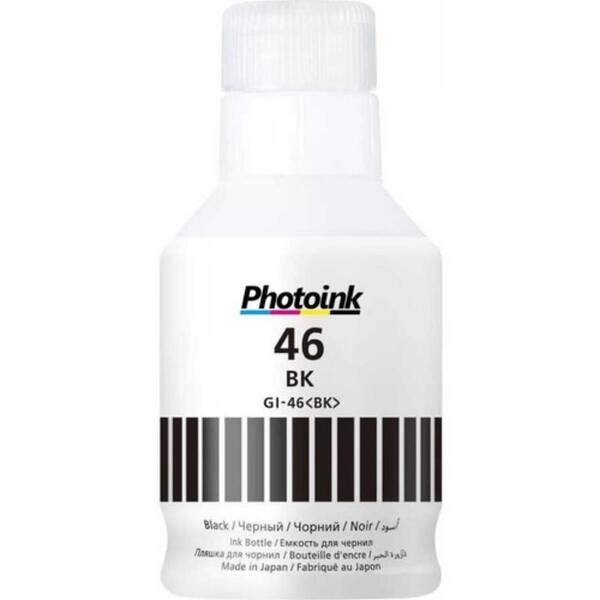 Photoink Canon GI-46 GX6040 / GX7040 Siyah Mürekkep 170 ML